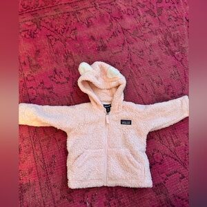 Patagonia Sherpa Fleece Baby Hoodie with Ears